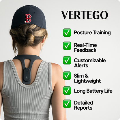 Vertego™ – Smart Posture Corrector for Adults & Kids